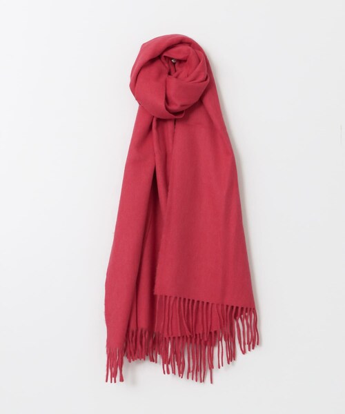 URBAN RESEARCH（アーバンリサーチ）の「HILLTOP　ラムズウールアンゴラストール∴（ストール/ショール・レディース・POMEGRANA/ANTLER/BAMBOO/CLA DENIM/NAVY・one）」の19枚目の写真