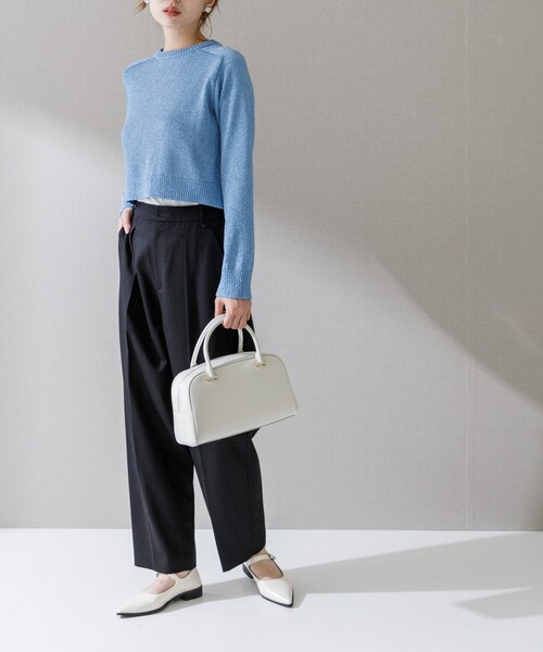アーバンリサーチロッソ　コンパクトラメニット URBAN RESEARCH ROSSO WOMEN（アーバンリサーチ ロッソ）の