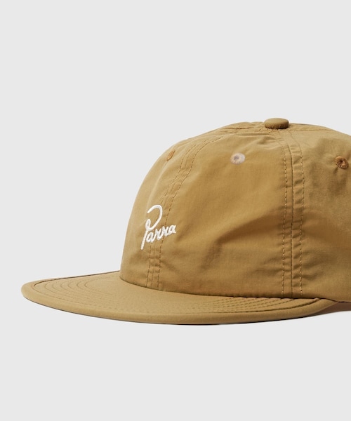 ADAM ET ROPE'（アダムエロペ）の「【by Parra/バイ・パラ】  Signature 6 panel hat（キャップ・メンズ・ホワイト/ダークブラウン/ネイビー系・F）」の9枚目の写真
