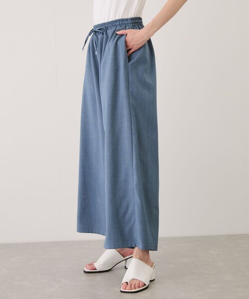 Jayro（ジャイロ）の「リネンライクワイドパンツ（その他パンツ・レディース・ブラック/ネイビー系・F）」の18枚目の写真