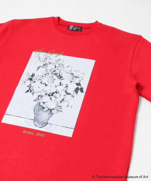 SENSE OF PLACE by URBAN RESEARCH(センスオブプレイスバイアーバンリサーチ)の「『別注』『イージーケア/接触冷感』The Met×SENSE OF PLACE S/S T-SHIRTS(Gogh)A(Tシャツ/カットソー・メンズ・WHITE/BLACK/RED・M/L)」の21枚目の写真