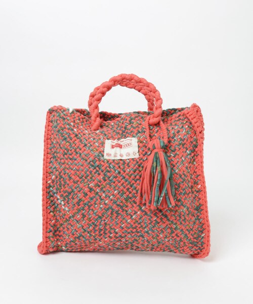 THE GOODLAND MARKET（ザグッドランドマーケット）の「PROJECT 1000　P1000-Hand Tote Bag（ハンドバッグ・レディース・02Lavender/01Black/03Orange・one）」の15枚目の写真