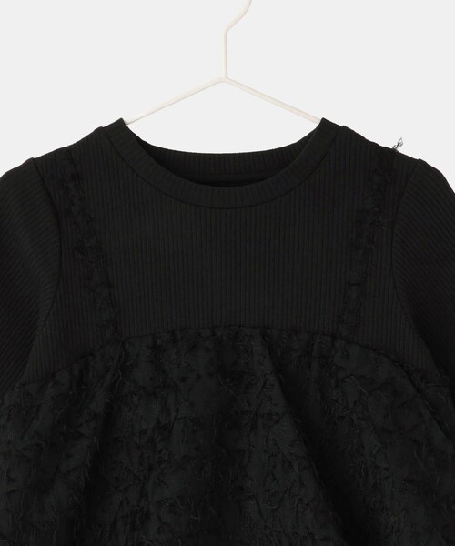 ROPE' PICNIC(ロペピクニック)の「【KIDS/キッズ】ビスチェドッキングカットソー(Tシャツ/カットソー・キッズ・ブラック/キナリ・L/M/S)」の21枚目の写真