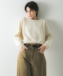 URBAN RESEARCH | ウール100 クルーネックソフトニット(ニット/セーター)