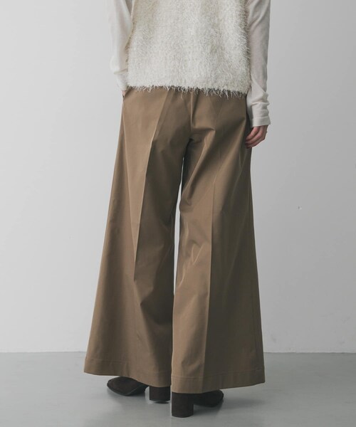 SENSE OF PLACE by URBAN RESEARCH（センスオブプレイスバイアーバンリサーチ）の「『XS/Lサイズ/WEB限定』バギーチノパンツ（チノパンツ・レディース・IVORY/BEIGE/NAVY・XS/S/M/L）」の15枚目の写真