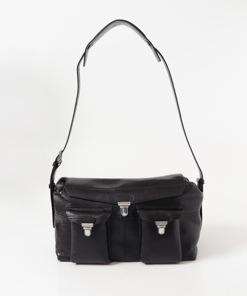 URBAN RESEARCH(アーバンリサーチ)の「LEMAIRE WEEK-END GEAR BAG(ショルダーバッグ・メンズ・ESPRESSO/DARK MINK・-)」の4枚目の写真