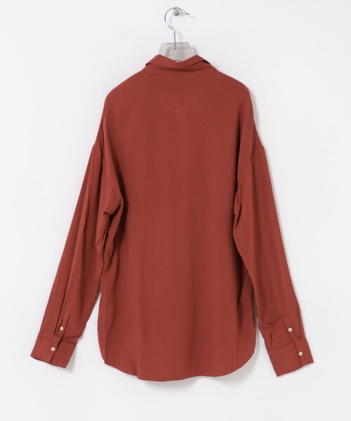 URBAN RESEARCH（アーバンリサーチ）の「STUDIO DOE　Linen Resort Shirts（シャツ/ブラウス・レディース・RED・S）」の9枚目の写真