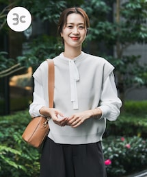 URBAN RESEARCH DOORS | 『仁村紗和さん着用』『UR TECH Renew Knit』2WAYベスト(ベスト)