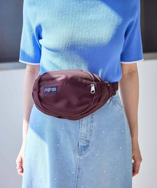 ROPE' PICNIC(ロペピクニック)の「【JANSPORT/ジャンスポーツ】FIFTH AVENUE(ボディバッグ/ウエストポーチ・レディース・ブラック/ワイン・F)」の6枚目の写真