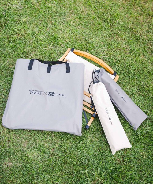 URBAN RESEARCH DOORS（アーバンリサーチドアーズ）の「『別注』WAQ×DOORS　FOLDING WOOD CHAIR EXCLUSIVE（家具・メンズ・グレー・0）」の9枚目の写真