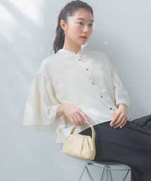 URBAN RESEARCH ROSSO | 『一部WEB限定カラー』UVカットウォッシャブルリネン混ブラウス(シャツ/ブラウス)