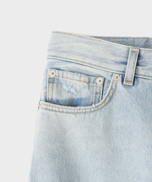ROPE'(ロペ)の「【HAIKURE(ハイクル)】BETHANY ASIAN FIT STROMBOLI BLUE|デニム(デニムパンツ・レディース・ブルー系・M/S)」の6枚目の写真