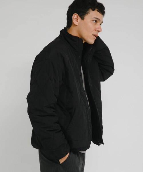 URBAN RESEARCH Sonny Label（アーバンリサーチサニーレーベル）の「リバーシブルスタンドブルゾン（ブルゾン・メンズ・ブラック/ネイビー・M/L/XL）」の19枚目の写真