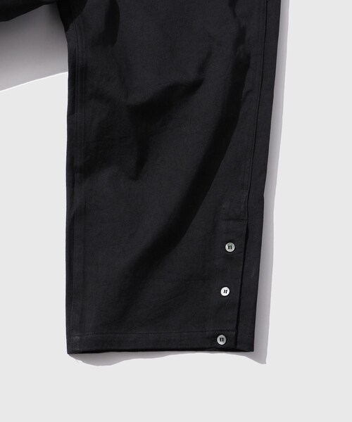 ADAM ET ROPE'(アダムエロペ)の「【NEAT/ニート】Cotton West Point Jump Suit(つなぎ/オールインワン・メンズ・ブラック・L)」の11枚目の写真