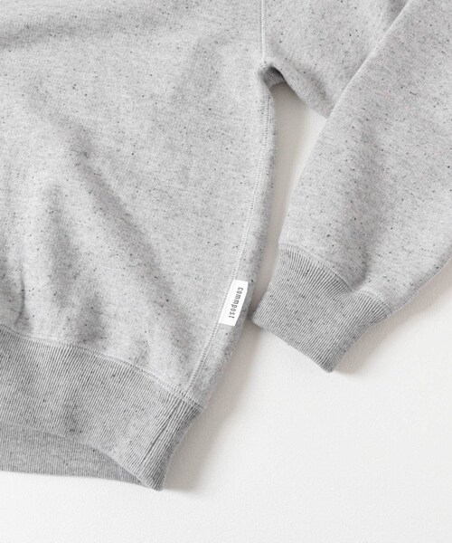 URBAN RESEARCH DOORS（アーバンリサーチドアーズ）の「commpost　反毛裏毛ハーフジップスウェット（スウェット・レディース・TOP GRAY・S）」の10枚目の写真