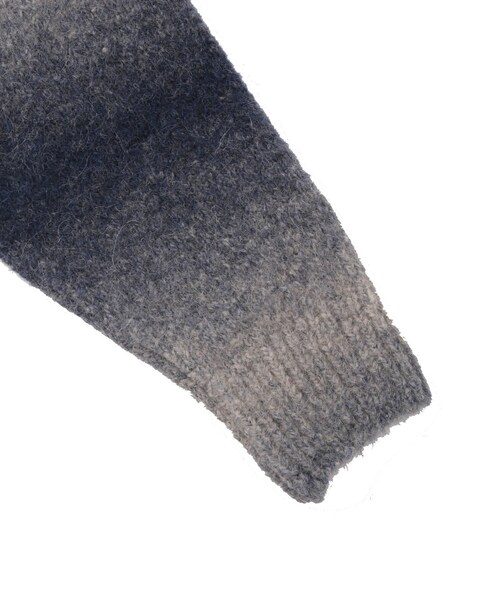 ADAM ET ROPE'(アダムエロペ)の「【Etudes Studio/エチュードストゥディオ】ALPACA CARDIGAN(カーディガン/ボレロ・メンズ・ネイビー系/レッド系・2/3)」の8枚目の写真
