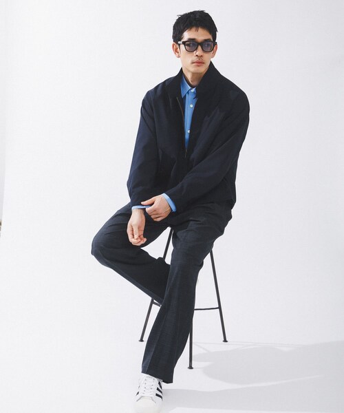 URBAN RESEARCH（アーバンリサーチ）の「BROOKS BROTHERS　EXCLUSIVE T/W ZIP JACKET（テーラードジャケット・メンズ・NAVY・M/L）」の5枚目の写真