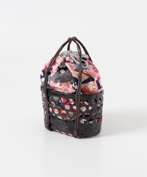 URBAN RESEARCH ROSSO（アーバンリサーチロッソ）の「かご巾着B（着物・メンズ・BROWN・-）」の4枚目の写真