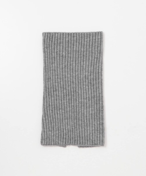 RODE SKO（ロデスコ）の「2WAYリブネックウォーマー（ネックウォーマー/スヌード・レディース・BEIGE/BLACK/GRAY・one）」の15枚目の写真