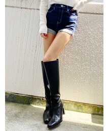 GYDA | ワンウォッシュH/Wデニムショーパン(デニムパンツ)