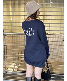 dazzlin | バックプリントBIGプルオーバー(Tシャツ/カットソー)