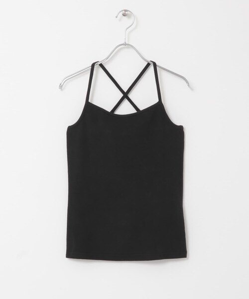 ITEMS URBANRESEARCH（アイテムズ アーバンリサーチ）の「リップルバッククロスキャミソール（キャミソール・レディース・TRQ/BLK/GREGE/RED/WHT・FREE）」の9枚目の写真