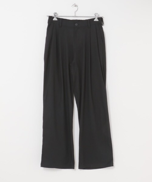 SENSE OF PLACE by URBAN RESEARCH(センスオブプレイスバイアーバンリサーチ)の「リネンブレンドワイドパンツ(その他パンツ・メンズ・BLACK/GRAY/GREIGE・M/L)」の5枚目の写真