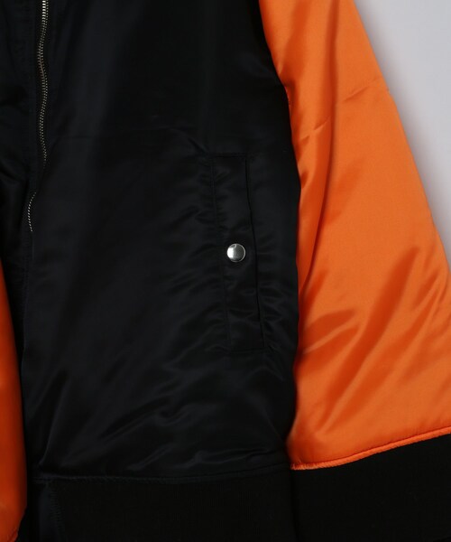 ADAM ET ROPE'（アダムエロペ）の「MENS【TTT_MSW】KIMONO MA-1（MA-1・メンズ・ブラック・L/M）」の13枚目の写真