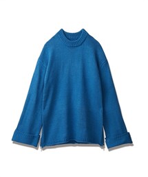 nissen | 裾ファスナー付きクルーネックセーター(ニット/セーター)