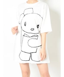 merry jenny | BLACK BEAR BIG TEE(Tシャツ/カットソー)