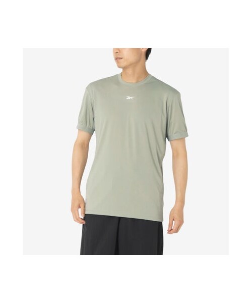 Reebok(リーボック)の「トレーニング Tシャツ / TRAINING TEE (アウトドア/スポーツ・メンズ・100269381/100269382/100277523・S/M/L/XL/LL)」の3枚目の写真