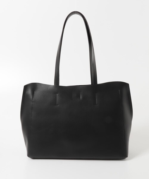 URBAN RESEARCH DOORS(アーバンリサーチドアーズ)の「ライトウェイトA4トートバッグ(トートバッグ・レディース・BLACK/MOCHA・One)」の6枚目の写真