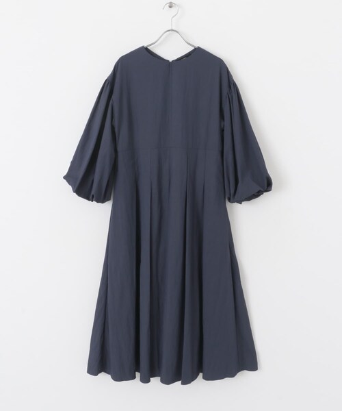 URBAN RESEARCH ROSSO（アーバンリサーチロッソ）の「ボリュームスリーブタックワンピース（ワンピース・レディース・NAVY/LIME・FREE）」の13枚目の写真