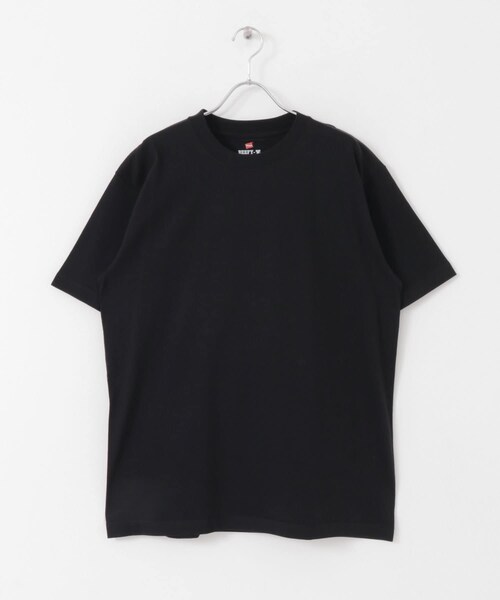 SENSE OF PLACE by URBAN RESEARCH（センスオブプレイスバイアーバンリサーチ）の「Hanes　BEEFY T-SHIRTS 1P（Tシャツ/カットソー・メンズ・WHITE/BLACK/D.PURPLE/D.GREEN・M/L/XL）」の14枚目の写真