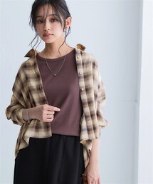 SMILE LAND | ＜大きいサイズ＞ シアーショート丈シャツ（吸汗速乾・防しわ）(シャツ/ブラウス)