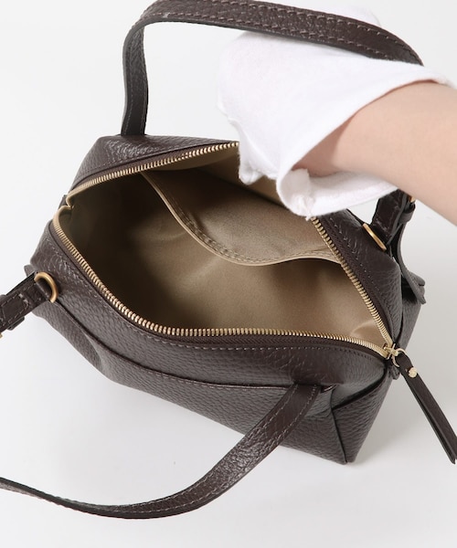 URBAN RESEARCH ROSSO（アーバンリサーチロッソ）の「GIANNI CHIARINI　DEA（ショルダーバッグ・レディース・ESPRESSO/DEEPFIR・-）」の11枚目の写真