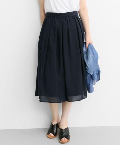 URBAN RESEARCH ROSSO（アーバンリサーチロッソ）の「タックギャザーキュロット（その他パンツ・レディース・WHITE/P/BEIGE/NAVY・36/38）」の11枚目の写真