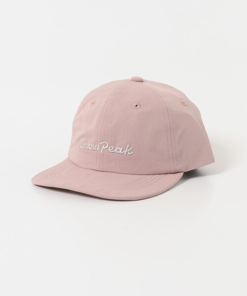 URBAN RESEARCH DOORS(アーバンリサーチドアーズ)の「Snow Peak Apparel Snow Peak Typography Cap(キャップ・レディース・BLACK/PINK/OLIVE・One)」の12枚目の写真