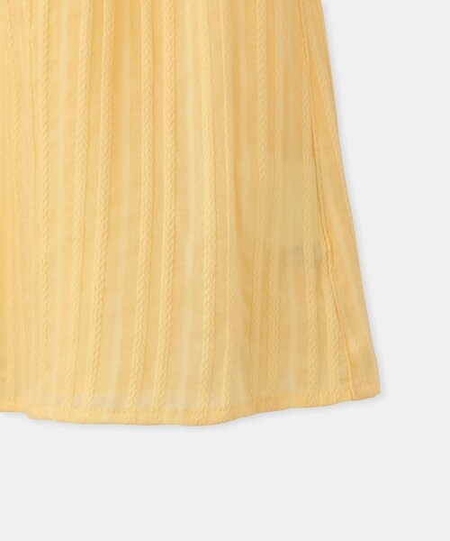 ROPE' PICNIC(ロペピクニック)の「【KIDS/キッズ】ピンタックギャザーブラウス(シャツ/ブラウス・キッズ・ブラック/ホワイト/クリーム・L/M/S)」の15枚目の写真