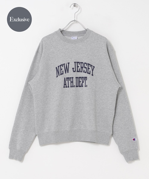 URBAN RESEARCH DOORS(アーバンリサーチドアーズ)の「『別注』Champion×DOORS SWEAT CREWNECK PULLOVER(スウェット・レディース・OATMEAL/O.GRAY/D.GRAY/NAVY・One)」の2枚目の写真
