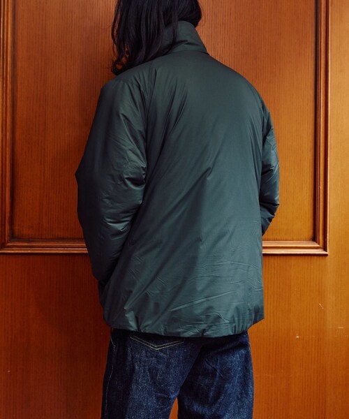 ADAM ET ROPE'（アダムエロペ）の「【GOLDWIN/ゴールドウィン】WINDSTOPPER BY GORE-TEX LABS Puffy Jacket（ダウンジャケット/コート・メンズ・ブラック/ダークブラウン/グリーン・1/2/3/4）」の17枚目の写真