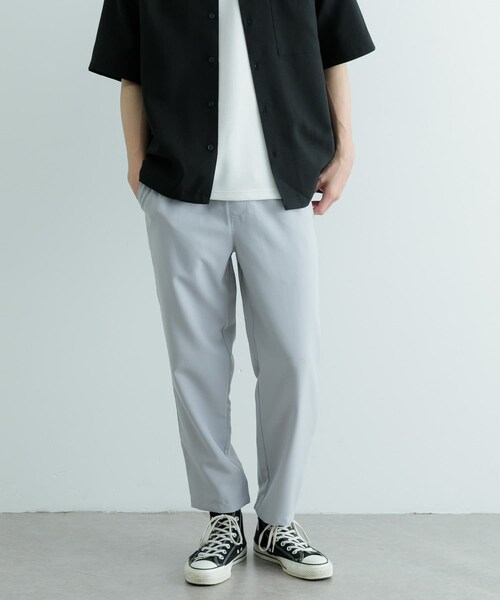 ITEMS URBANRESEARCH（アイテムズ アーバンリサーチ）の「『セットアップ対応』吸水速乾ストレッチトロ イージーパンツ（その他パンツ・メンズ・BLK/L.BEG/L.GRY/BLU・M/L）」の19枚目の写真