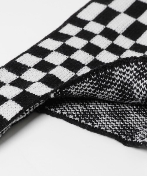 ITEMS URBANRESEARCH（アイテムズ アーバンリサーチ）の「ニットマルシェトートバッグ（トートバッグ・レディース・BLK/ORG/GRN・-）」の8枚目の写真