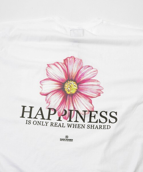 URBAN RESEARCH Sonny Label（アーバンリサーチサニーレーベル）の「MAGIC NUMBER　NAOKO MIYAUCHI T-SHIRTS（Tシャツ/カットソー・メンズ・WHITE/BLACK/PINK・M/L）」の6枚目の写真