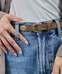 ADAM ET ROPE' | 【PUNTOVITA（プントヴィータ）】コンチョ細ベルト(ベルト)