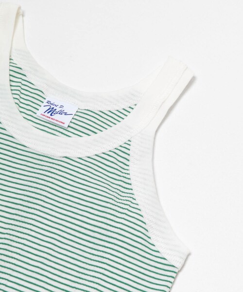 URBAN RESEARCH Sonny Label（アーバンリサーチサニーレーベル）の「Miller　パネルリブアスレチックタンクトップ（タンクトップ・レディース・30BLU-W2/31WHT-GN/50BLK-W3/52GRY-BB・One）」の7枚目の写真