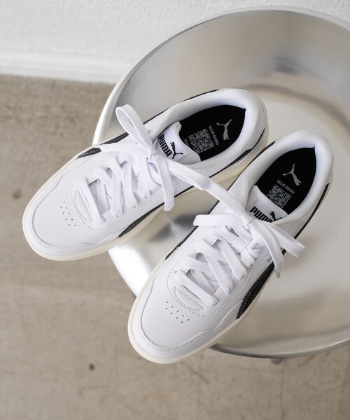 ROPE' PICNIC(ロペピクニック)の「【一部店舗限定】【PUMA/プーマ】COURT LALLY SKYE DENIM 2(スニーカー・レディース・ホワイト・23.0/24.0/25.0)」の19枚目の写真