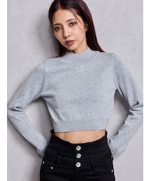 GYDA | Symmetry GYDAラメニットトップス(ニット/セーター)