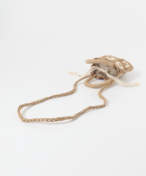 URBAN RESEARCH DOORS（アーバンリサーチドアーズ）の「ペーパーフラワーモチーフバッグ(KIDS)（その他・キッズ・NATURAL・One）」の6枚目の写真