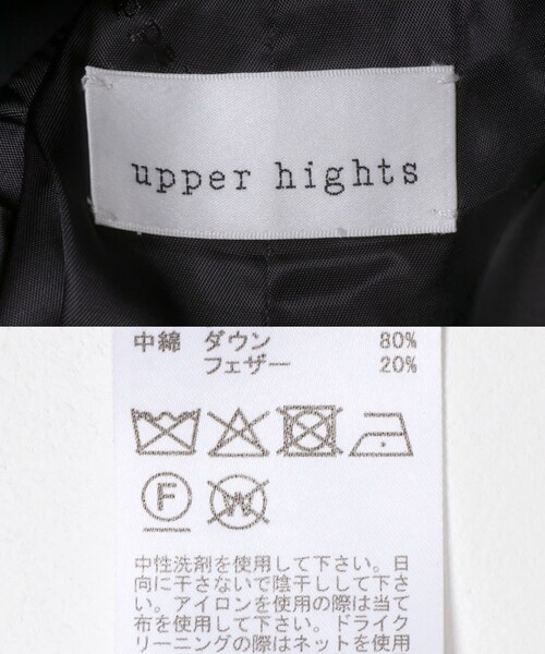URBAN RESEARCH ROSSO（アーバンリサーチロッソ）の「upper hights　Bern（ブルゾン・レディース・BLACK/IVORY・1）」の19枚目の写真